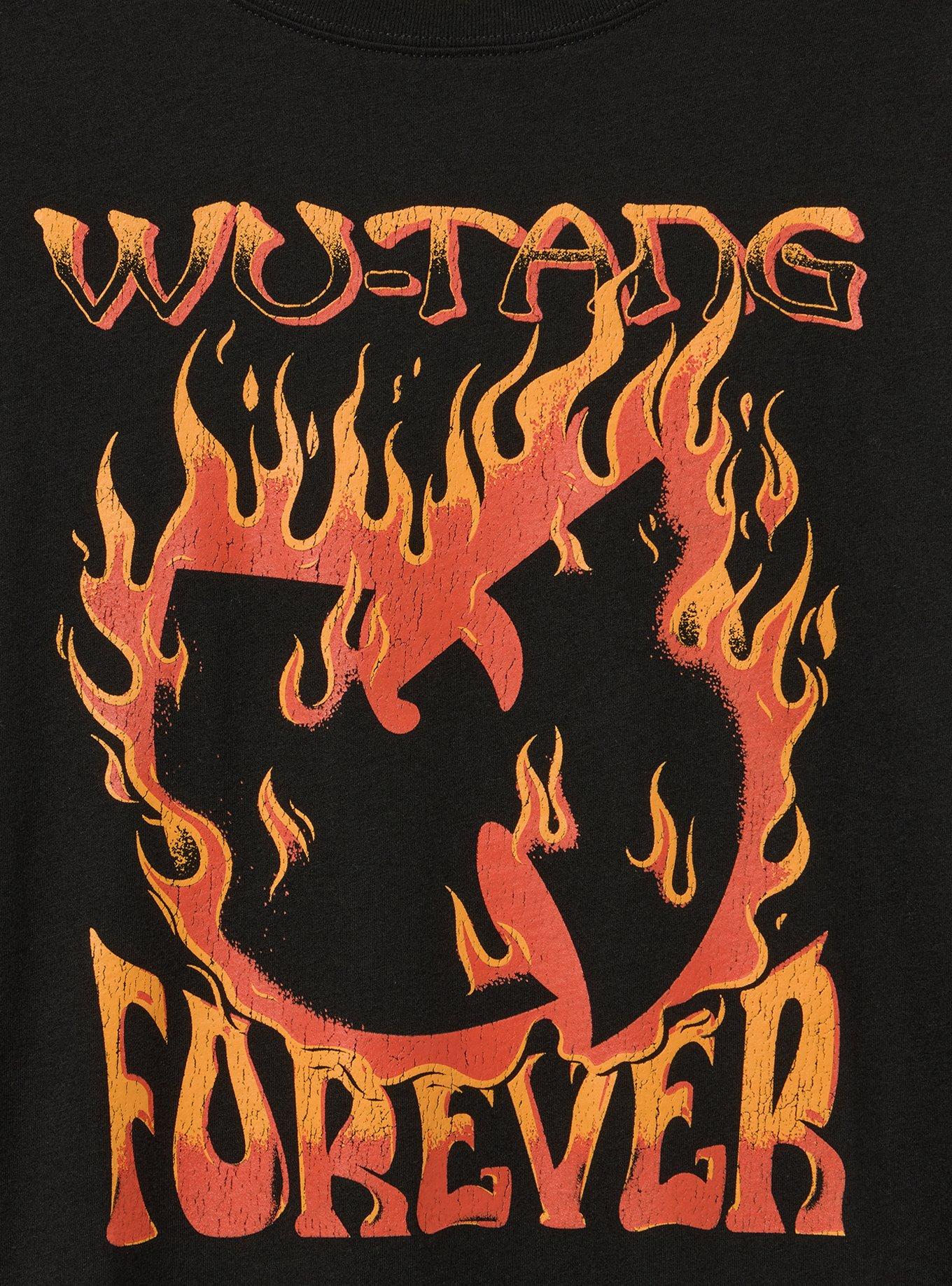 Wu-Tang Classic Cotton Crew Tee, DEEP BLACK, alternate