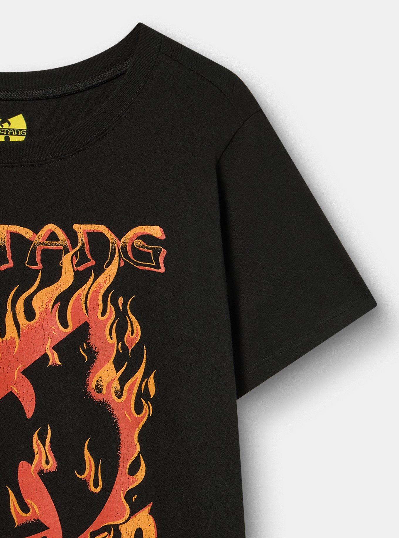 Wu-Tang Classic Cotton Crew Tee, DEEP BLACK, alternate