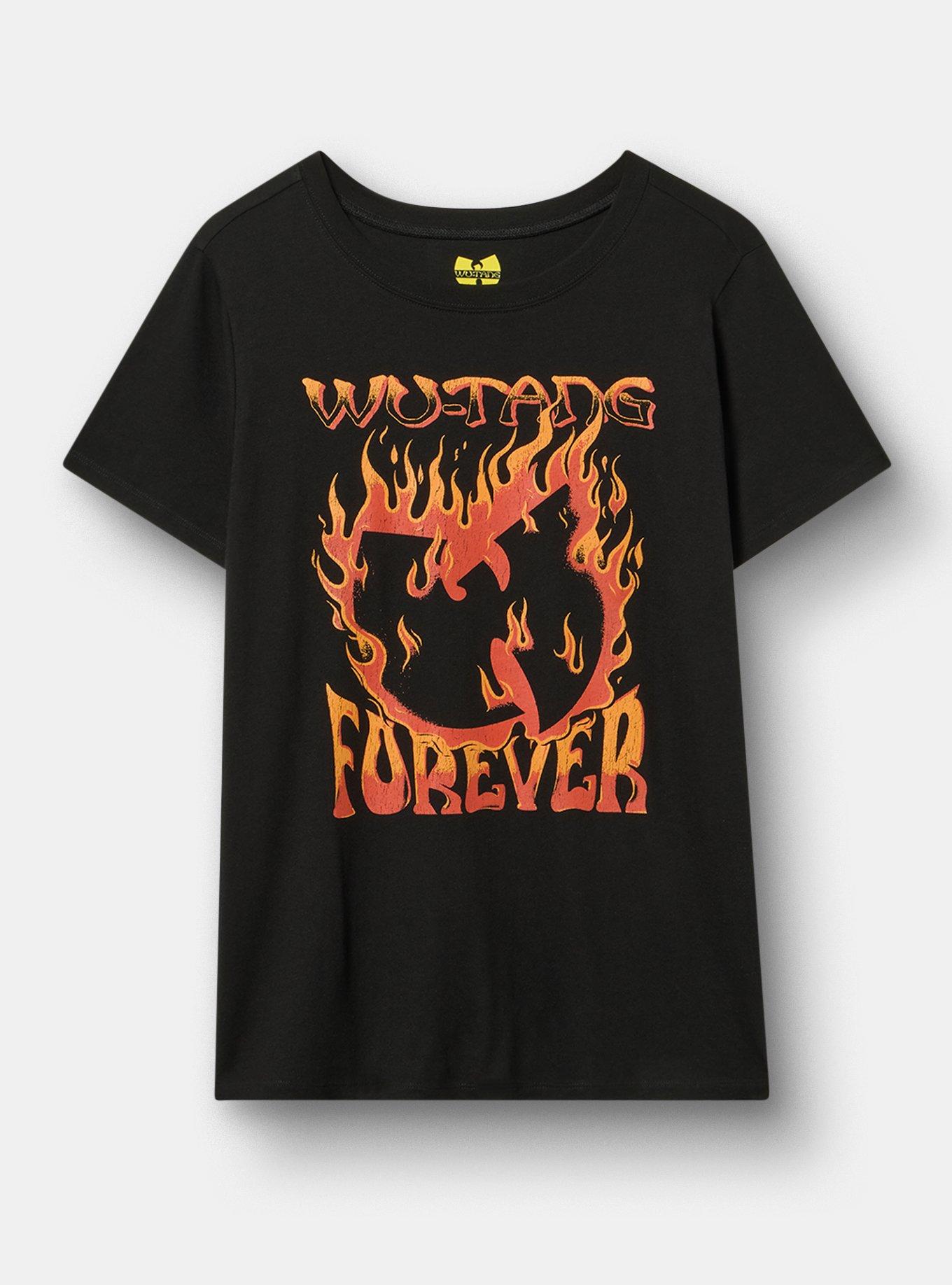 Wu-Tang Classic Cotton Crew Tee, DEEP BLACK, hi-res