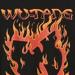 Wu-Tang Classic Cotton Crew Tee, DEEP BLACK, swatch