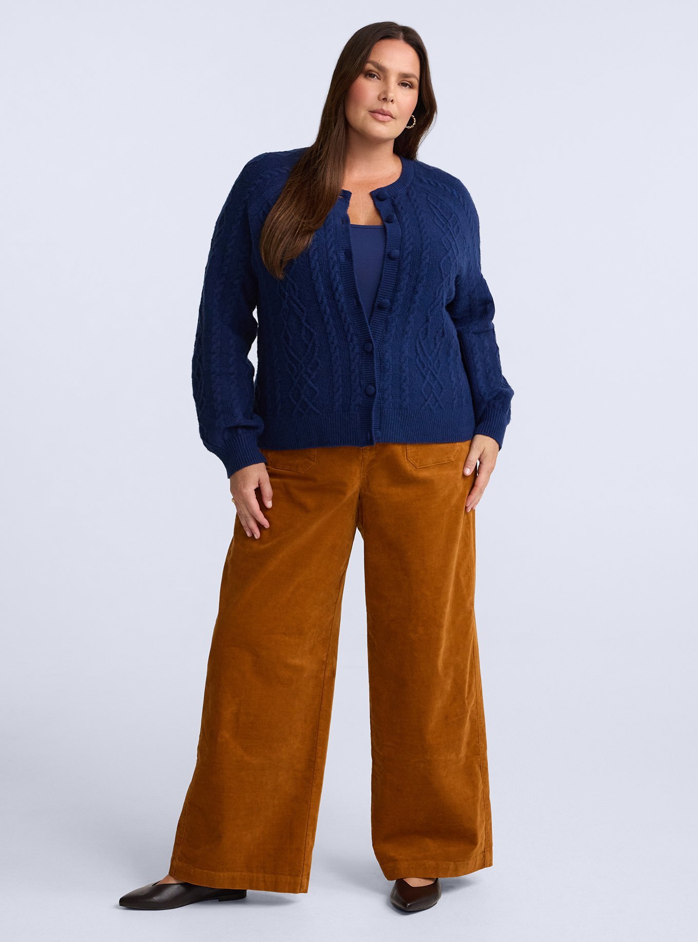 Belle Isle Raglan Cardigan, MEDIEVAL BLUE, alternate