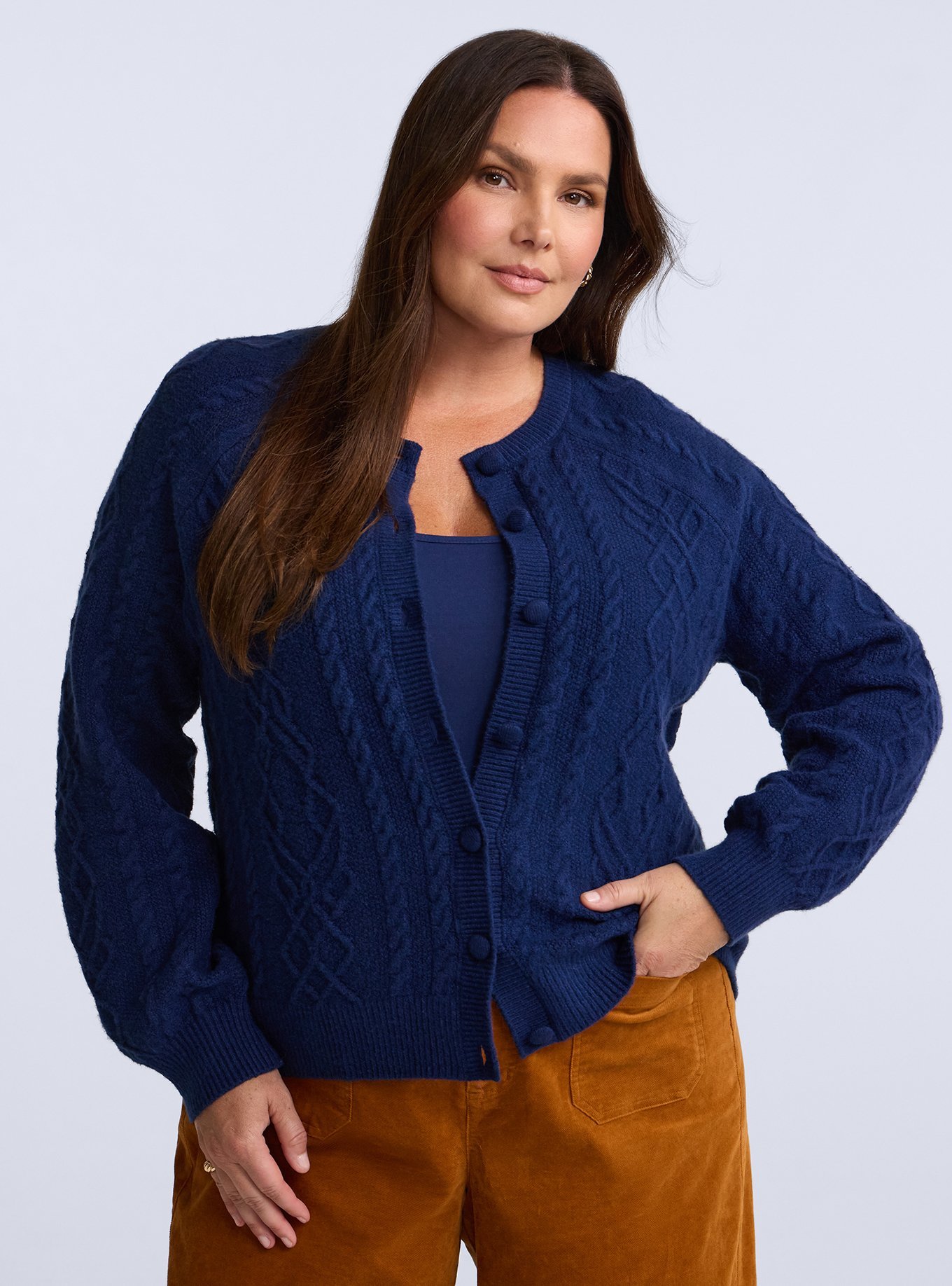 Belle Isle Raglan Cardigan, MEDIEVAL BLUE, hi-res