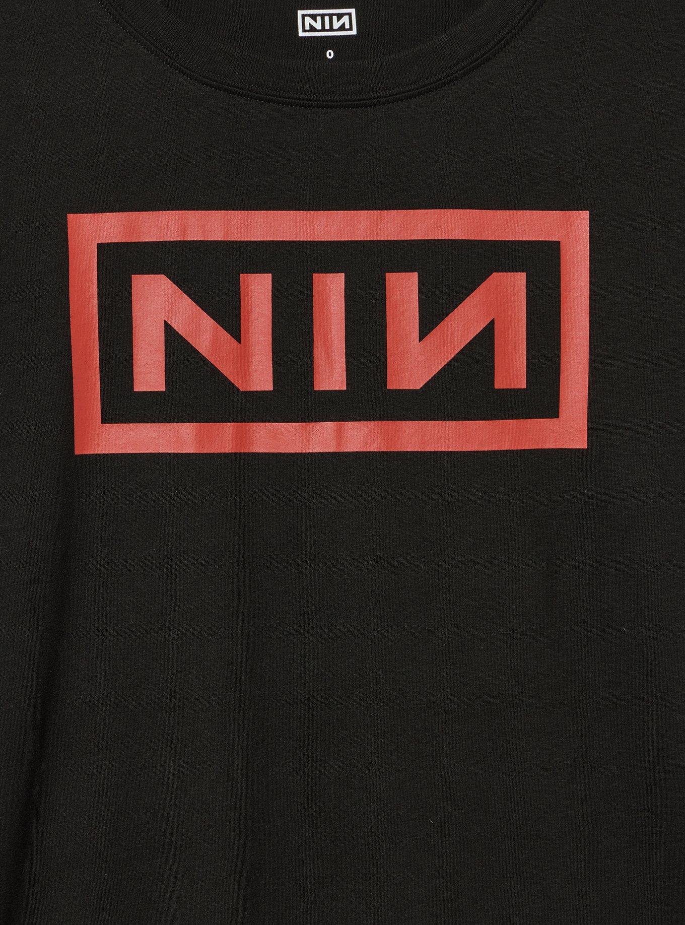 Nine Inch Nails Classic Cotton Jersey Tee, DEEP BLACK, alternate