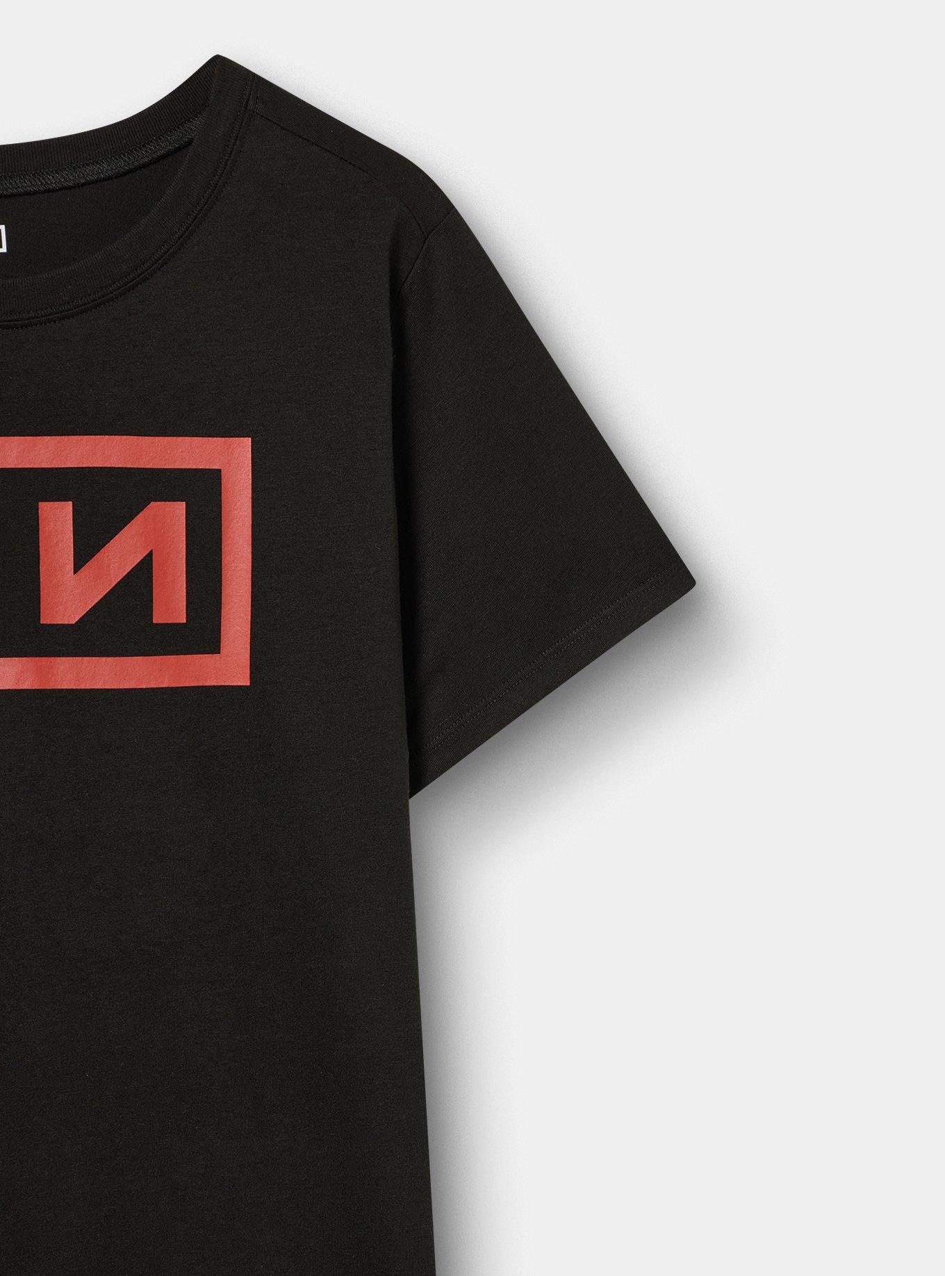 Nine Inch Nails Classic Cotton Jersey Tee, DEEP BLACK, alternate