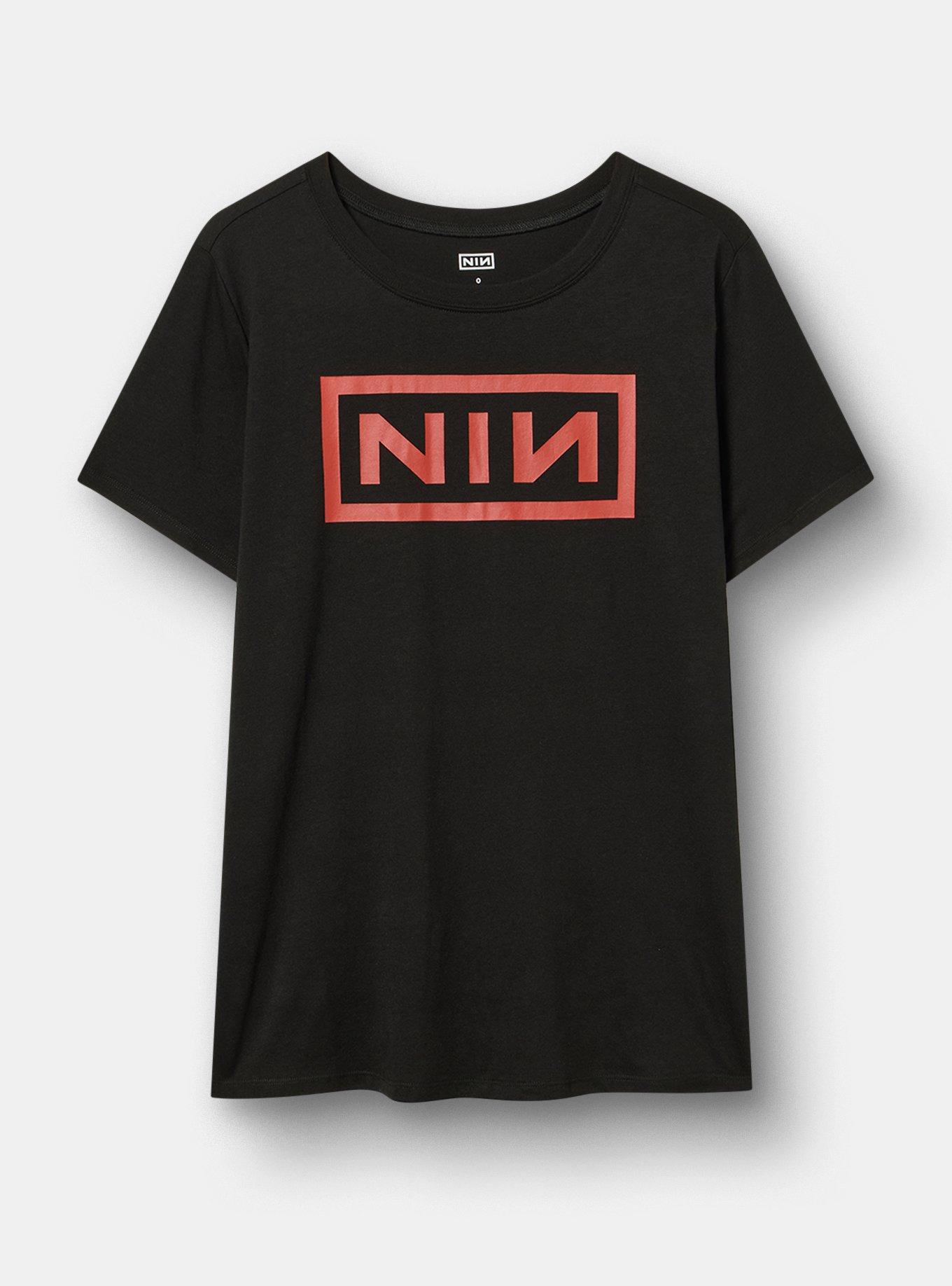 Nine Inch Nails Classic Cotton Jersey Tee, DEEP BLACK, hi-res