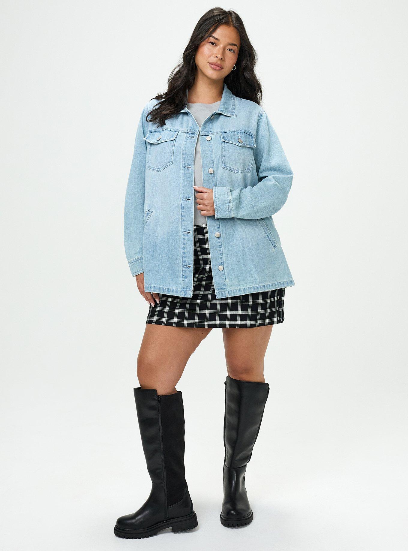 Denim Shacket, FEEL THE HYPE, alternate