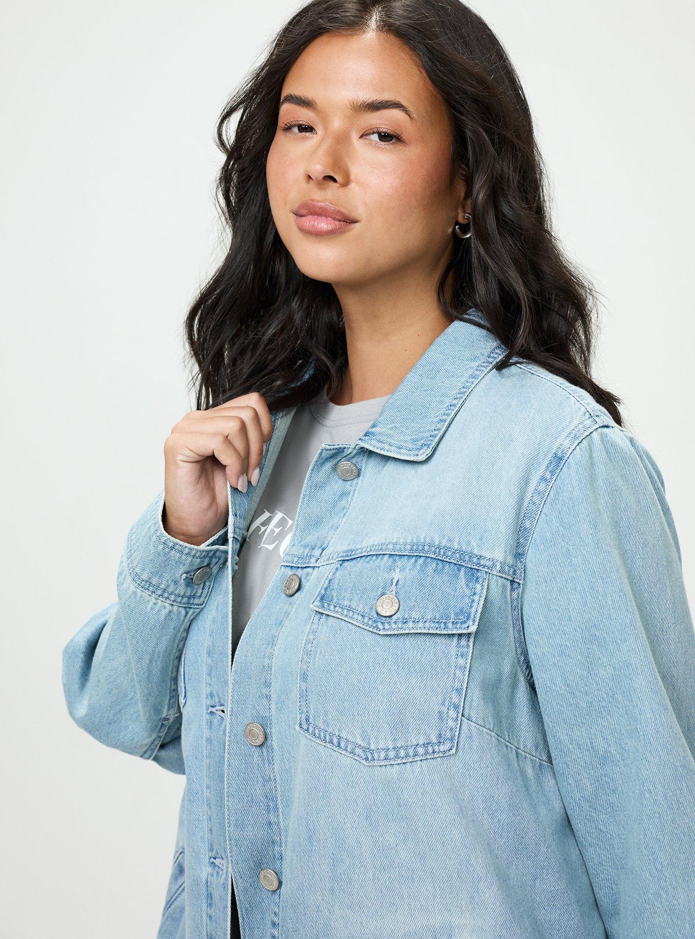 Denim Shacket, FEEL THE HYPE, alternate