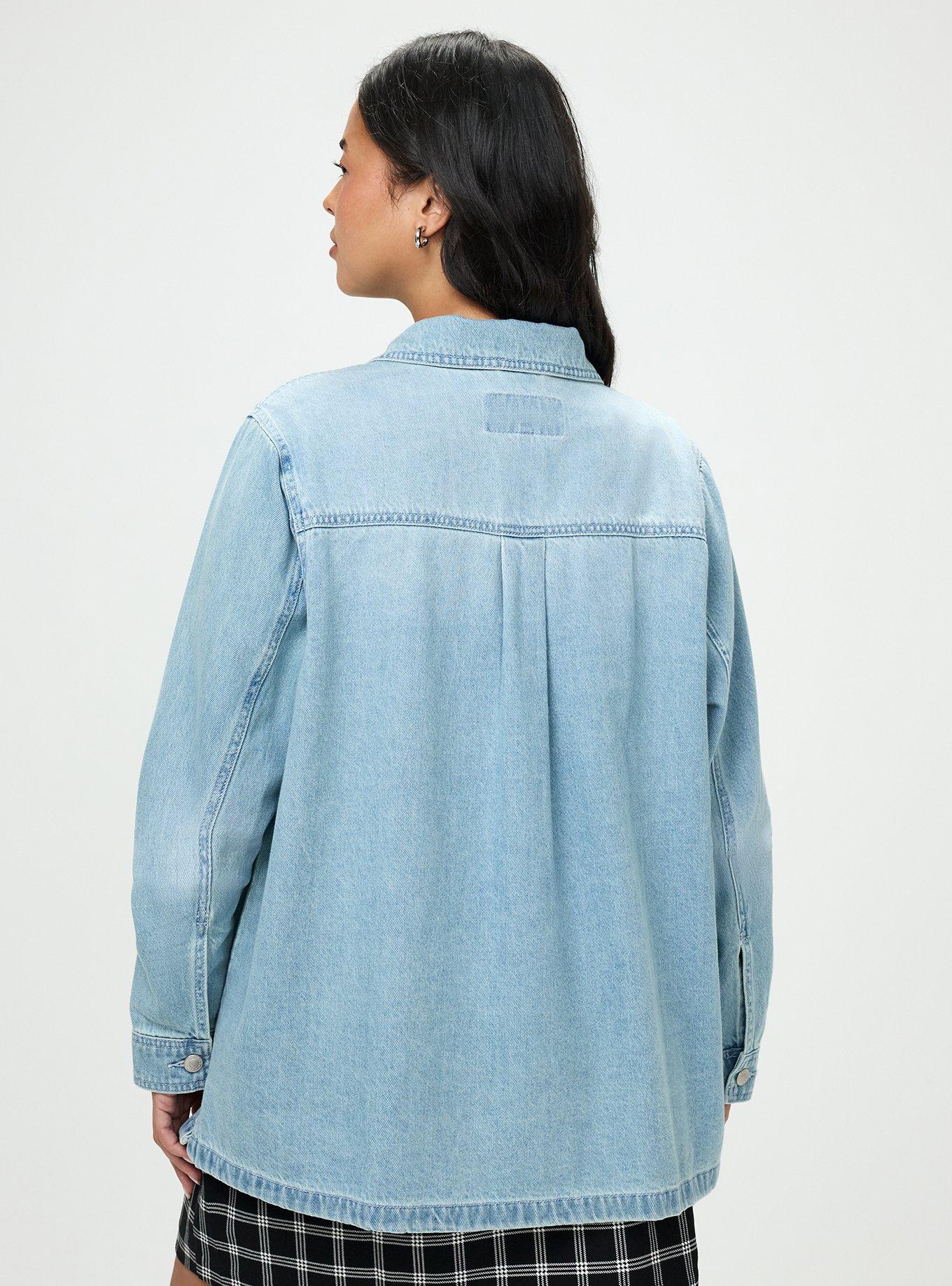 Denim Shacket, FEEL THE HYPE, alternate
