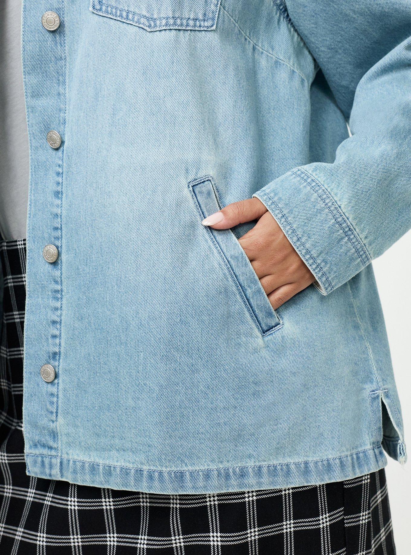 Denim Shacket, FEEL THE HYPE, alternate