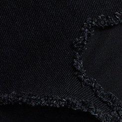 Nightfall High-Rise Baggy Straight Shredded Jean, COAL MINE, swatch