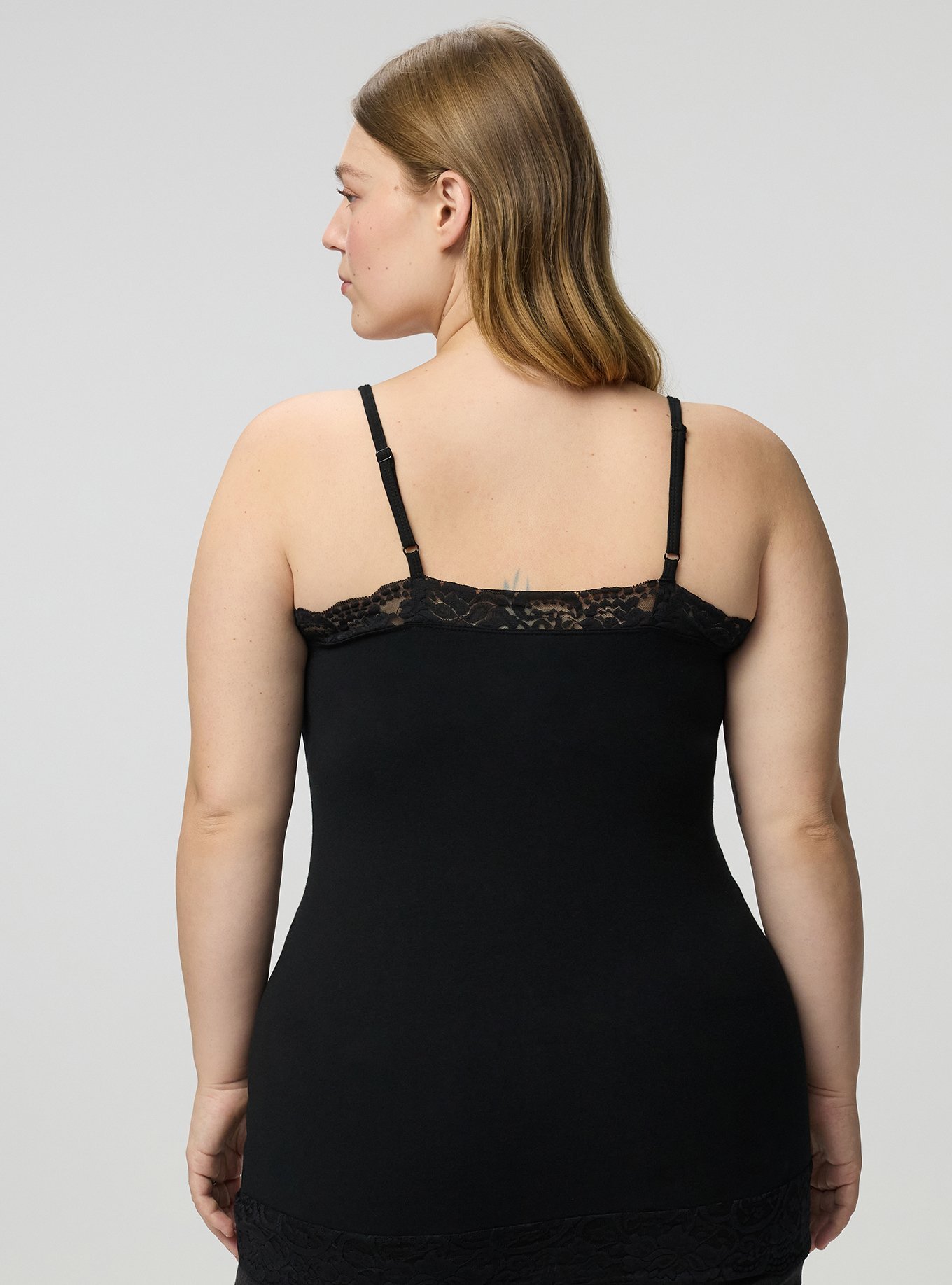 Foxy Lace Tunic, DEEP BLACK, alternate