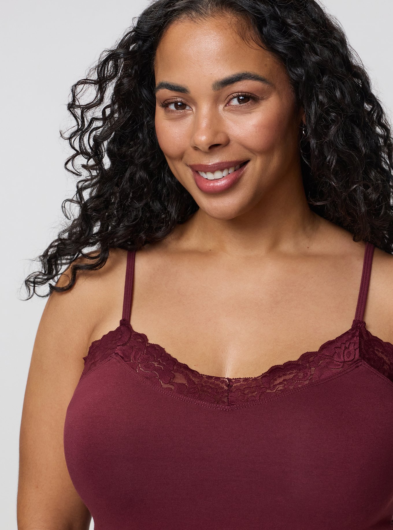 90s oldstussy マルチボーダーキャミソール Plus Size - Foxy Lace Tunic - Torrid