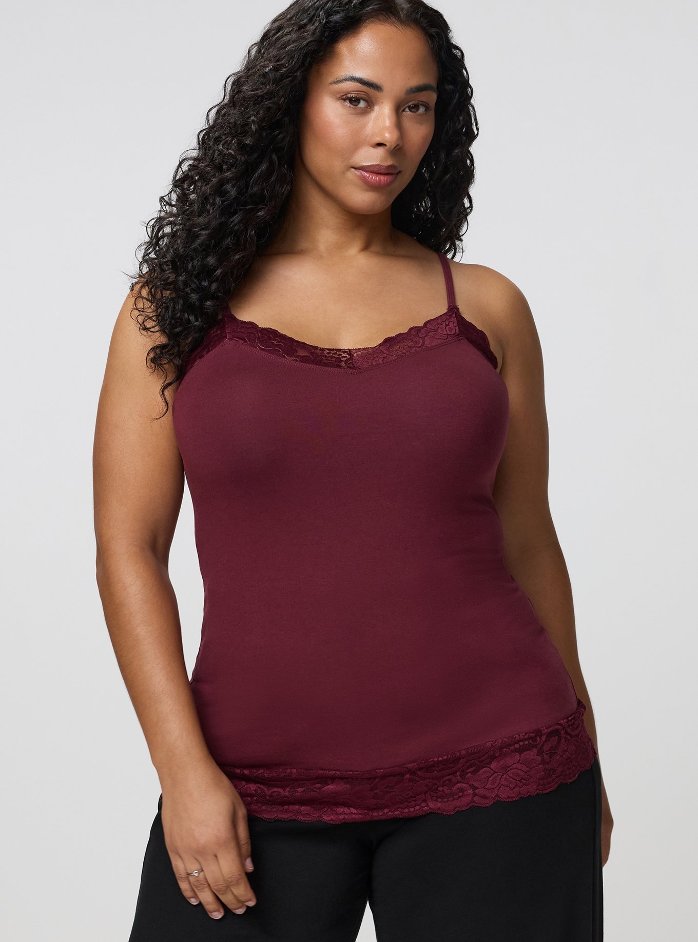 Foxy Lace Tunic, WINDSOR WINE, hi-res