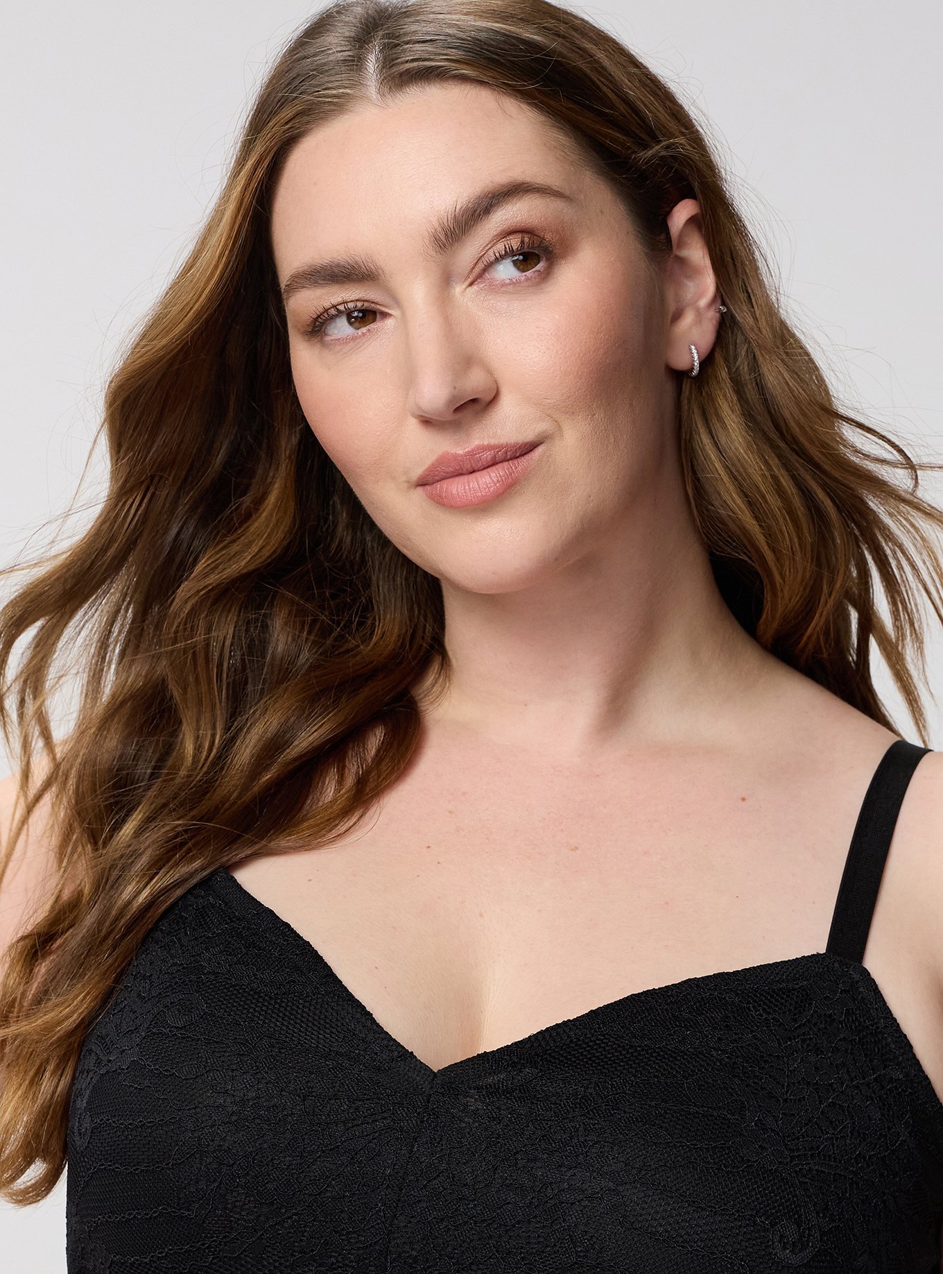Lace Bodycon Mini Dress, DEEP BLACK, alternate