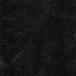 TRU Sherpa Active Bomber Jacket, DEEP BLACK, swatch