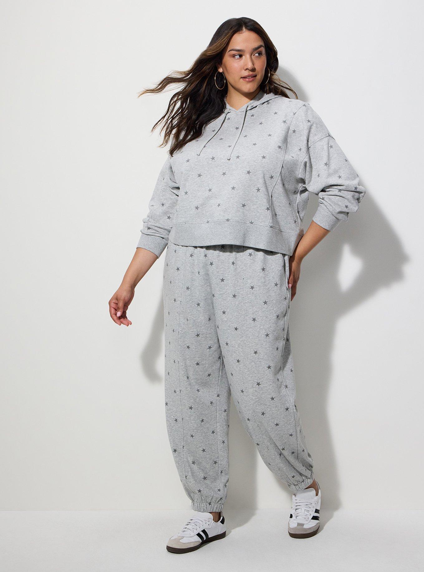 LoveSick Oversized Hoodie, LIVETTE STARS GREY, alternate