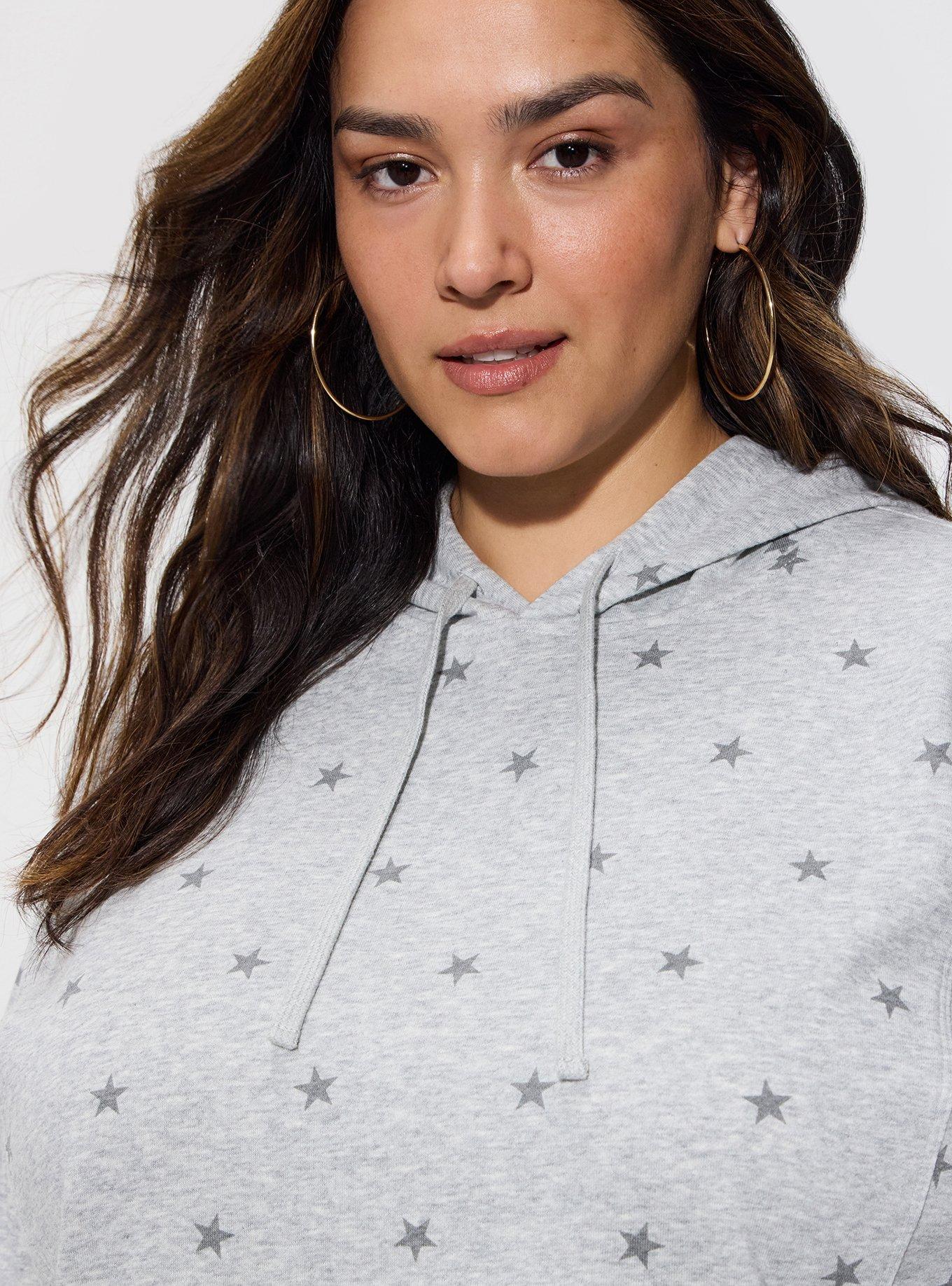 LoveSick Oversized Hoodie, LIVETTE STARS GREY, alternate