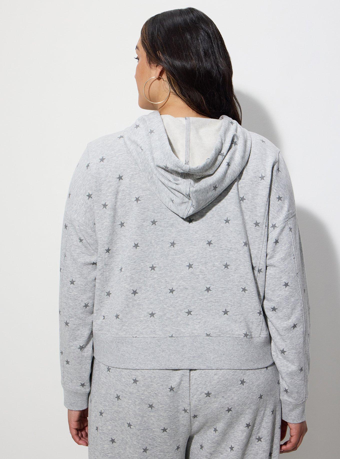 LoveSick Oversized Hoodie, LIVETTE STARS GREY, alternate