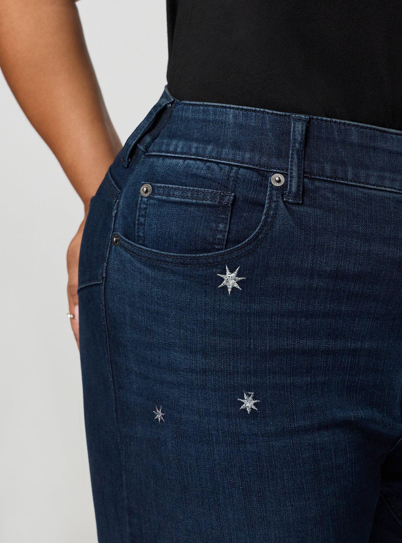 Bombshell Wide Leg High-Rise Jean, MARINA, alternate