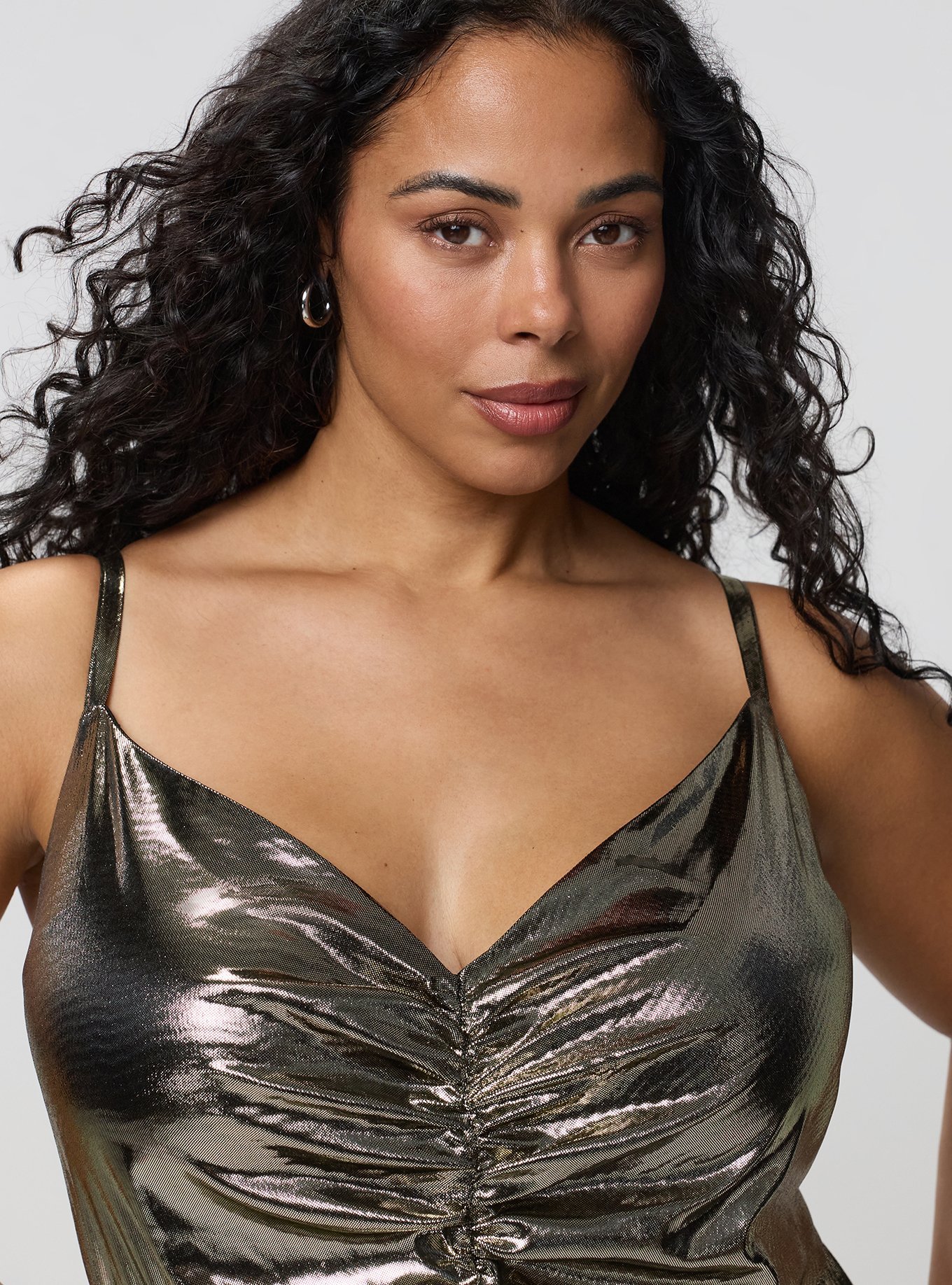 Studio Pleated Maxi Gown, GOLD, alternate