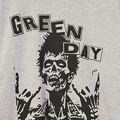 Green Day Relaxed Cotton Jersey Tee, LIGHT HEATHER GREY, swatch