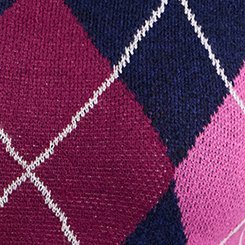 Belle Isle Sweater Mini Dress, ARGYLE CROSSING BLUE PINK, swatch