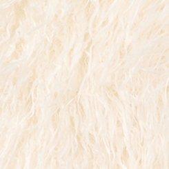 Collarless Fur Vest, WHISPER WHITE, swatch