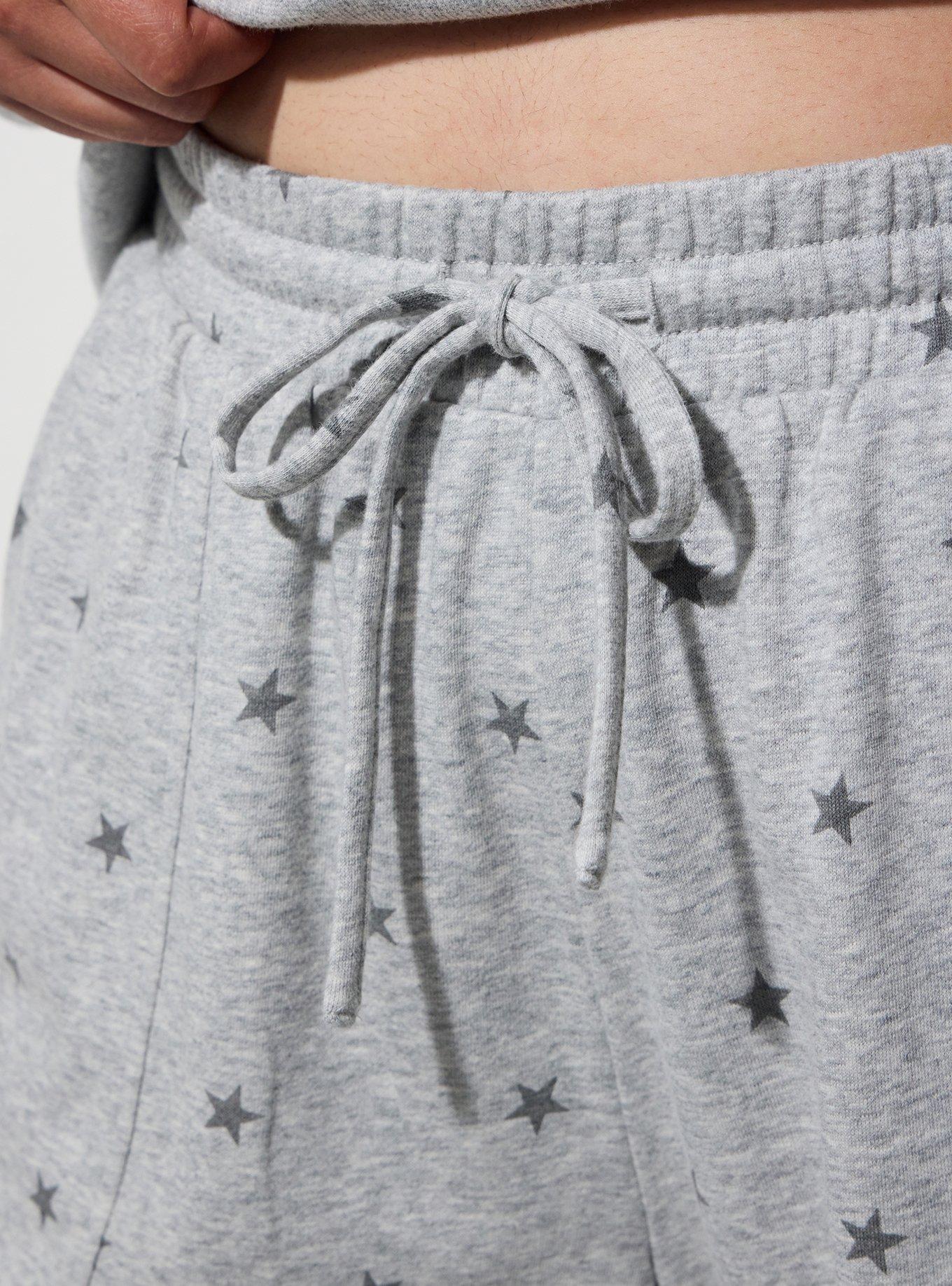 Lovesick French Terry Jogger, LIVETTE STARS GREY, alternate