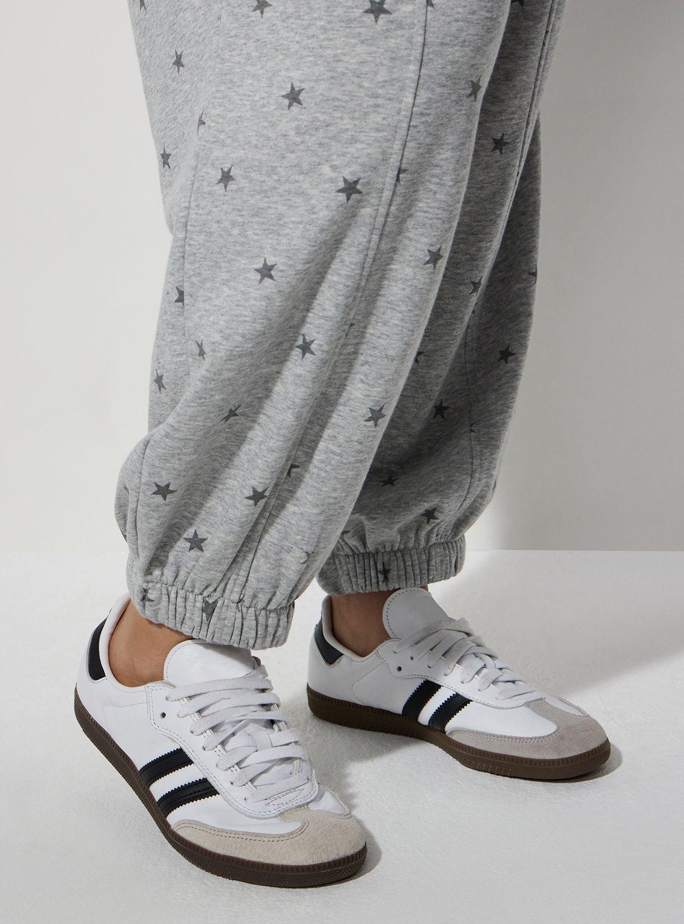 Lovesick French Terry Jogger, LIVETTE STARS GREY, alternate