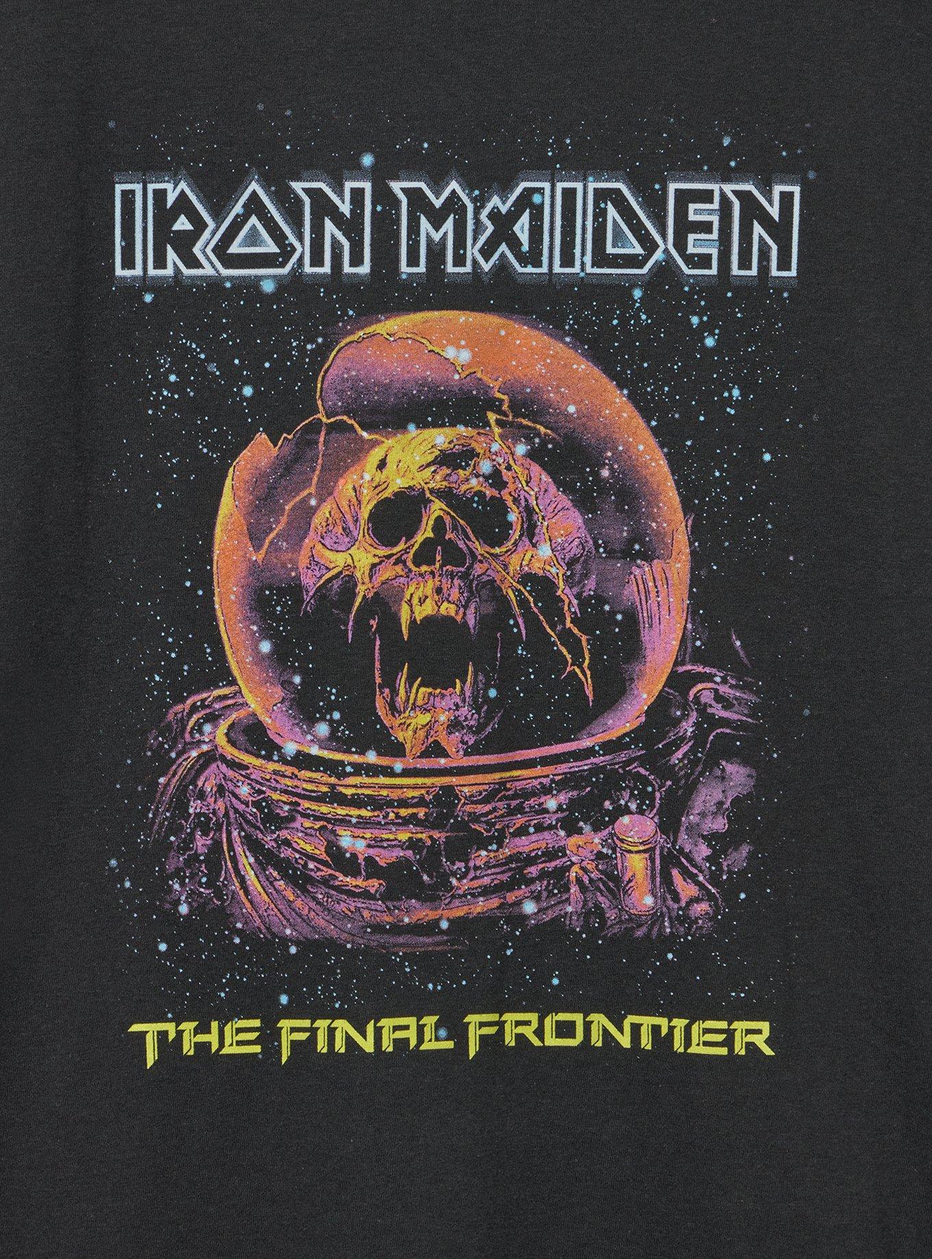 Iron Maiden Classic Cotton Crew Tee, DEEP BLACK, alternate