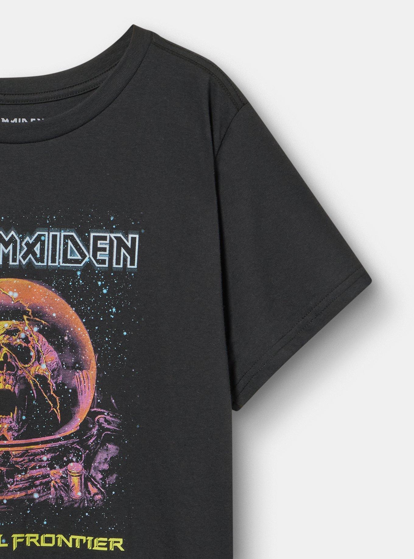 Iron Maiden Classic Cotton Crew Tee, DEEP BLACK, alternate