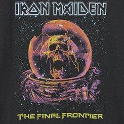 Iron Maiden Classic Cotton Crew Tee, DEEP BLACK, swatch