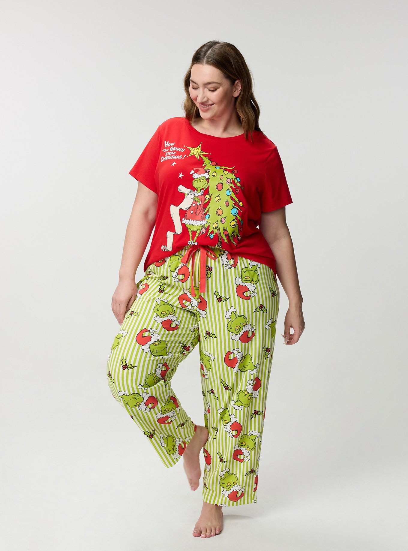Grinch Lounge Tee, GRINCH LIST GOJI BERRY, alternate