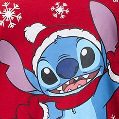 Stitch Lounge Tank, MERRY STITCHMAS SANTA JESTER RED, swatch