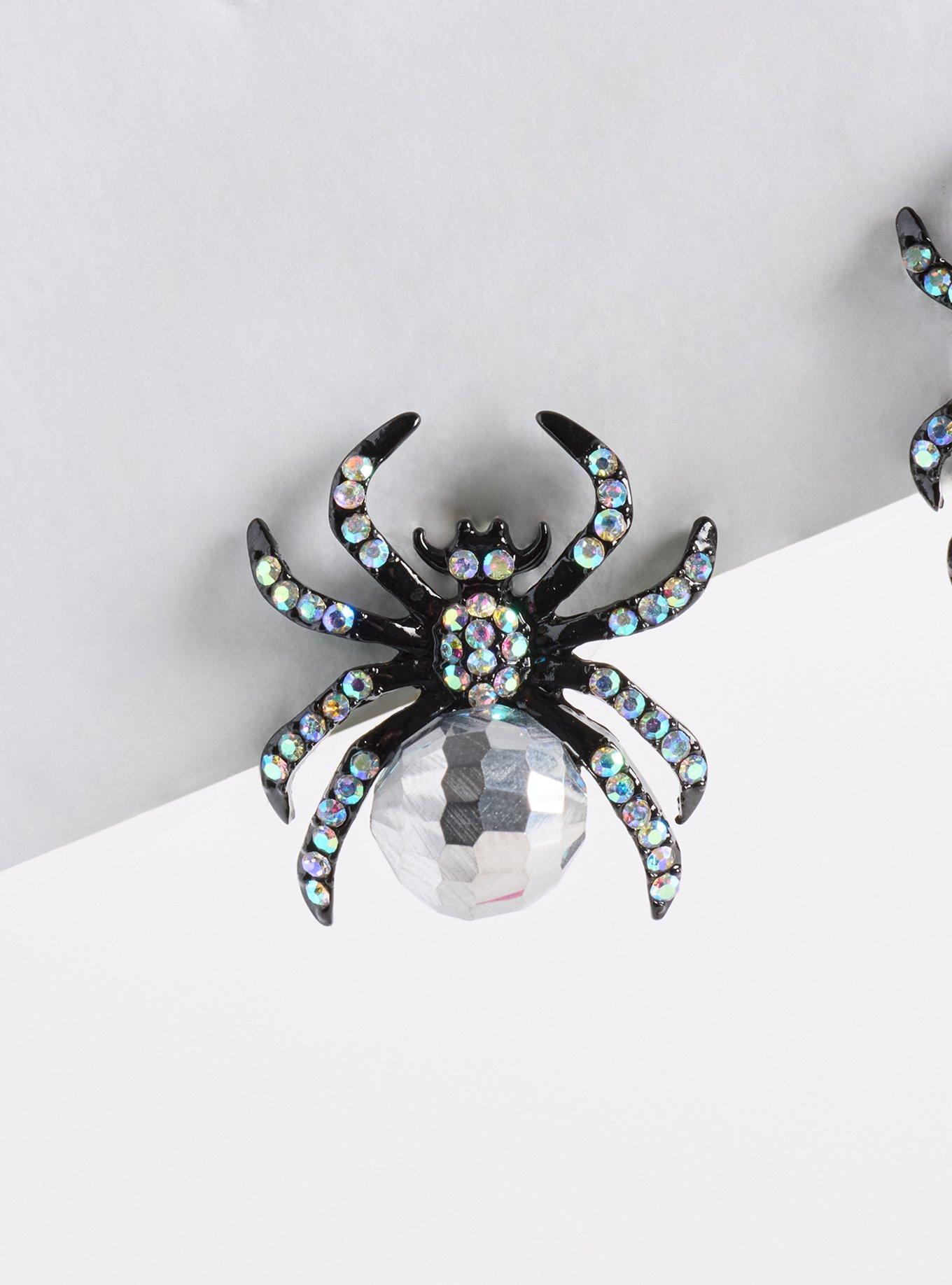 Spider Stud Earring, , alternate