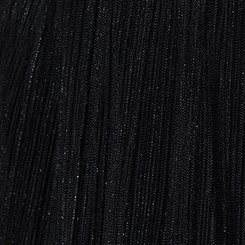 Retro Chic Wide Leg Plisse Glitter Pant, DEEP BLACK, swatch