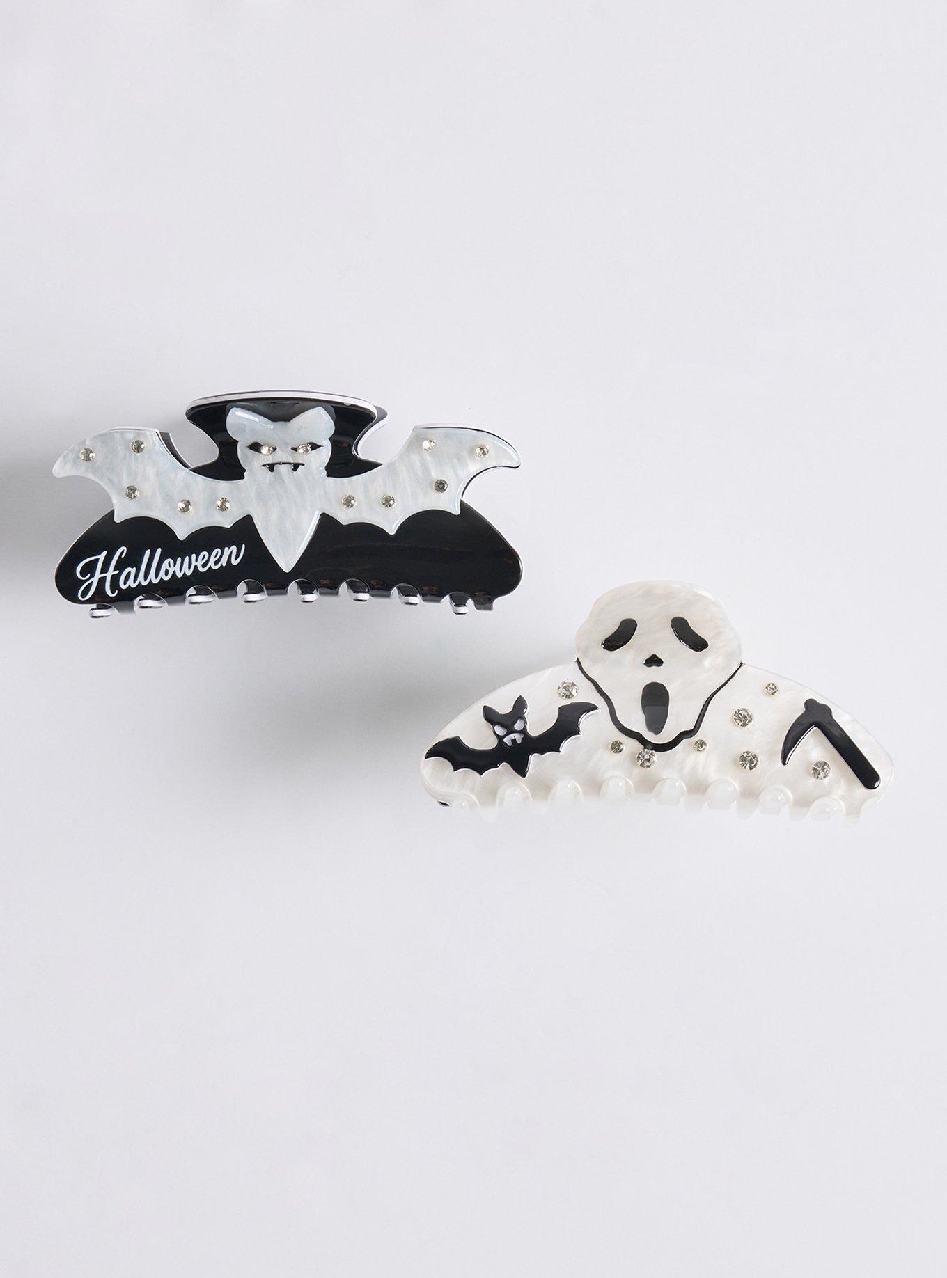 Halloween Hair Clip Set, , hi-res
