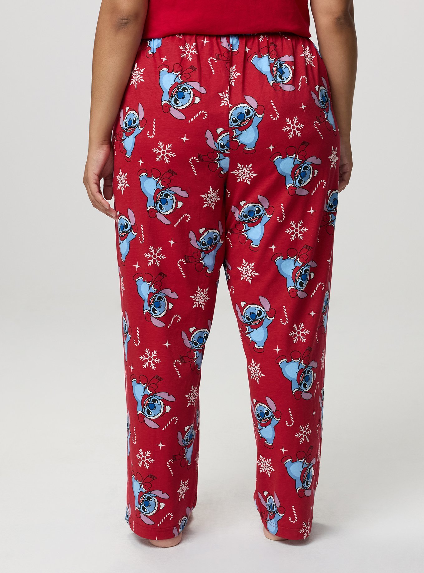 Stitch Lounge Pant, STITCH SANTA JESTER RED, alternate