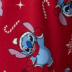 Stitch Lounge Pant, STITCH SANTA JESTER RED, swatch