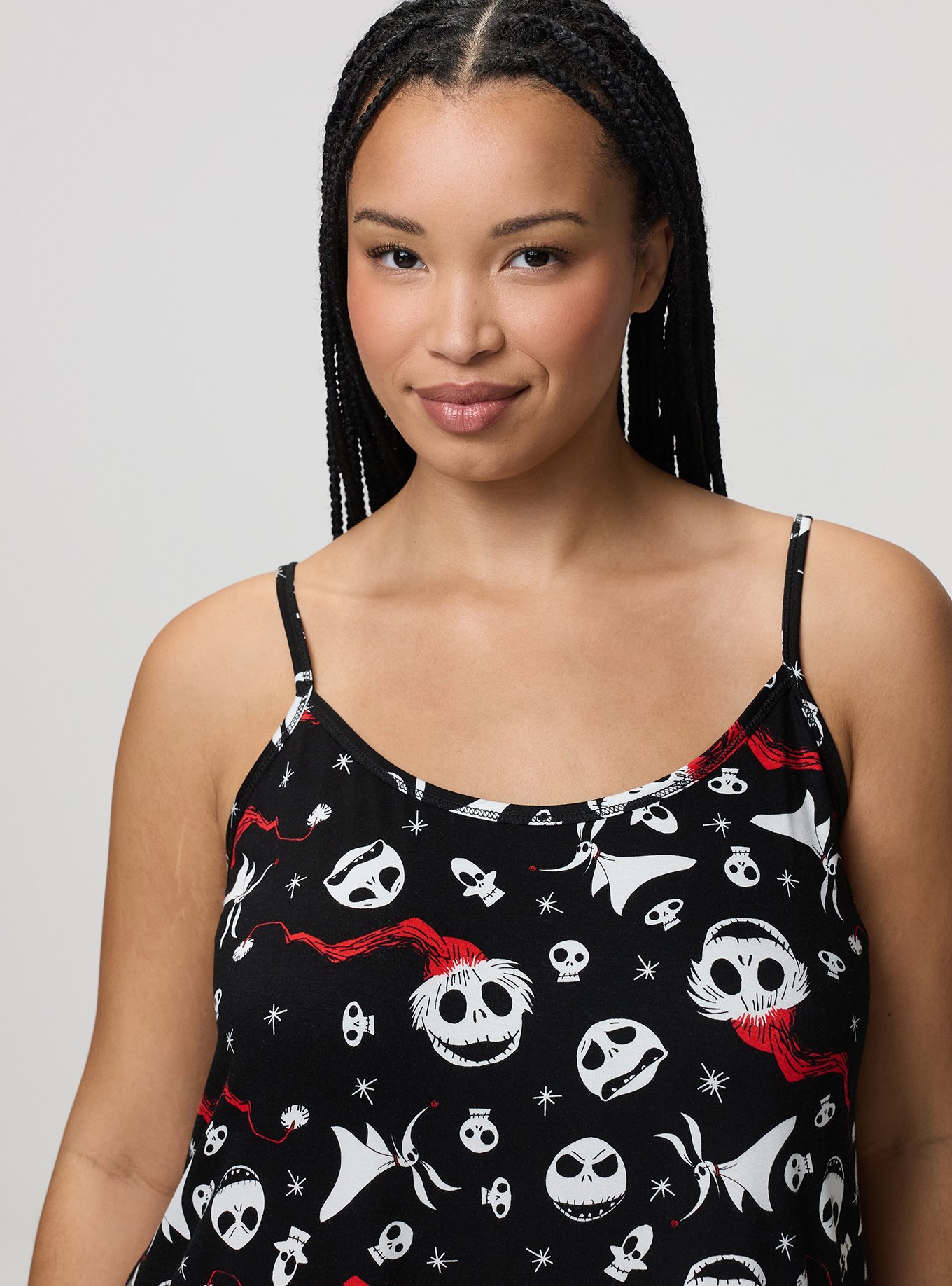 Jack Skellington Lounge Gown, CHRISTMAS JACK JET BLACK, alternate