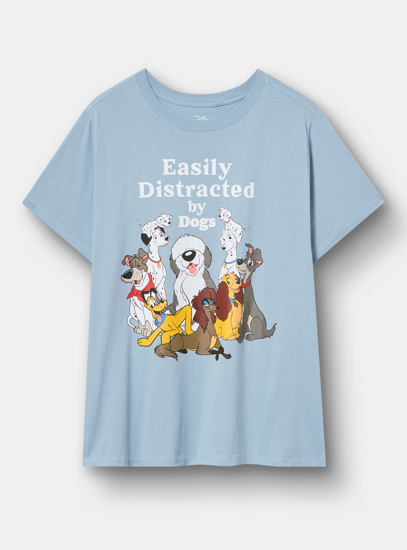 Disney Dogs Classic Cotton Crew Tee, BLUE, hi-res