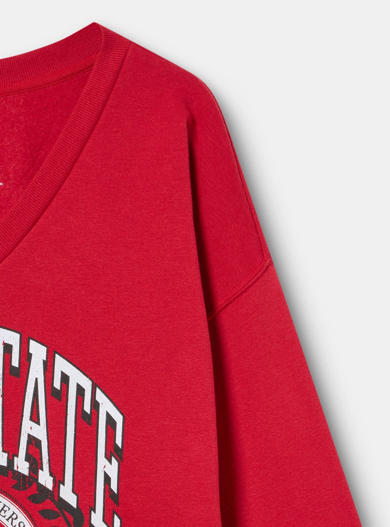 Ohio State Fleece Sweatshirt, RED, alternate