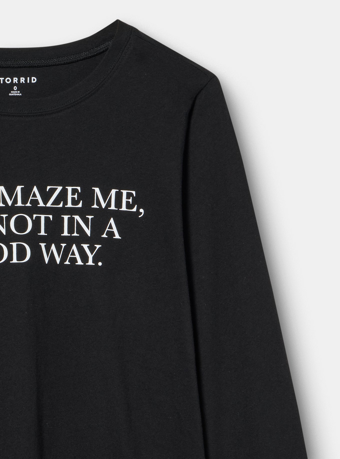 Classic Heritage Jersey Long Sleeve Tee, AMAZE BUT NOT DEEP BLACK, alternate