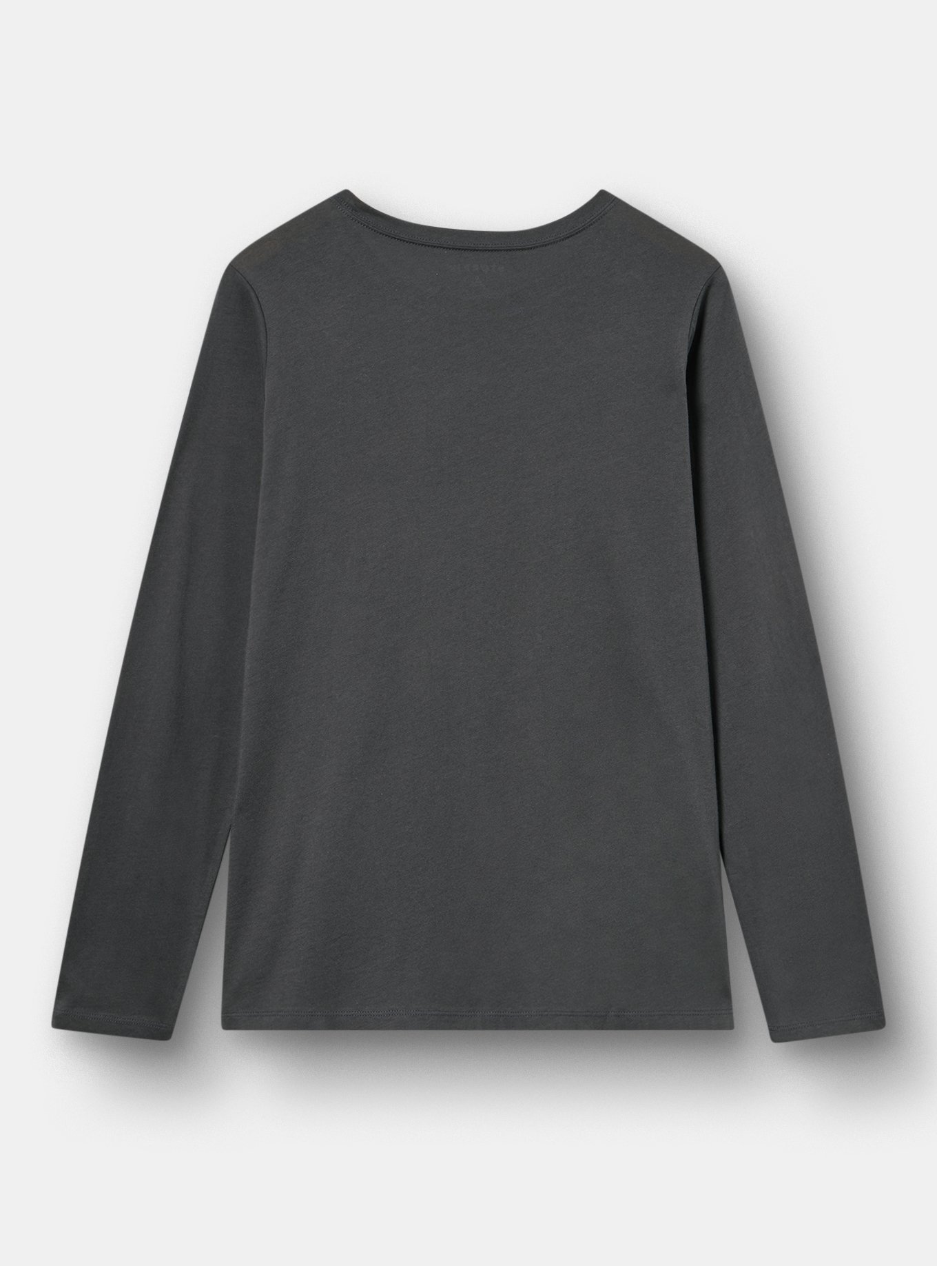 Classic Heritage Jersey Long Sleeve Tee, EVERYTHING IS FINE SNOWMAN VINTAGE BLACK, alternate
