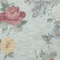 Super Soft Plush Raglan Tee, ODE FLORAL GRAY, swatch