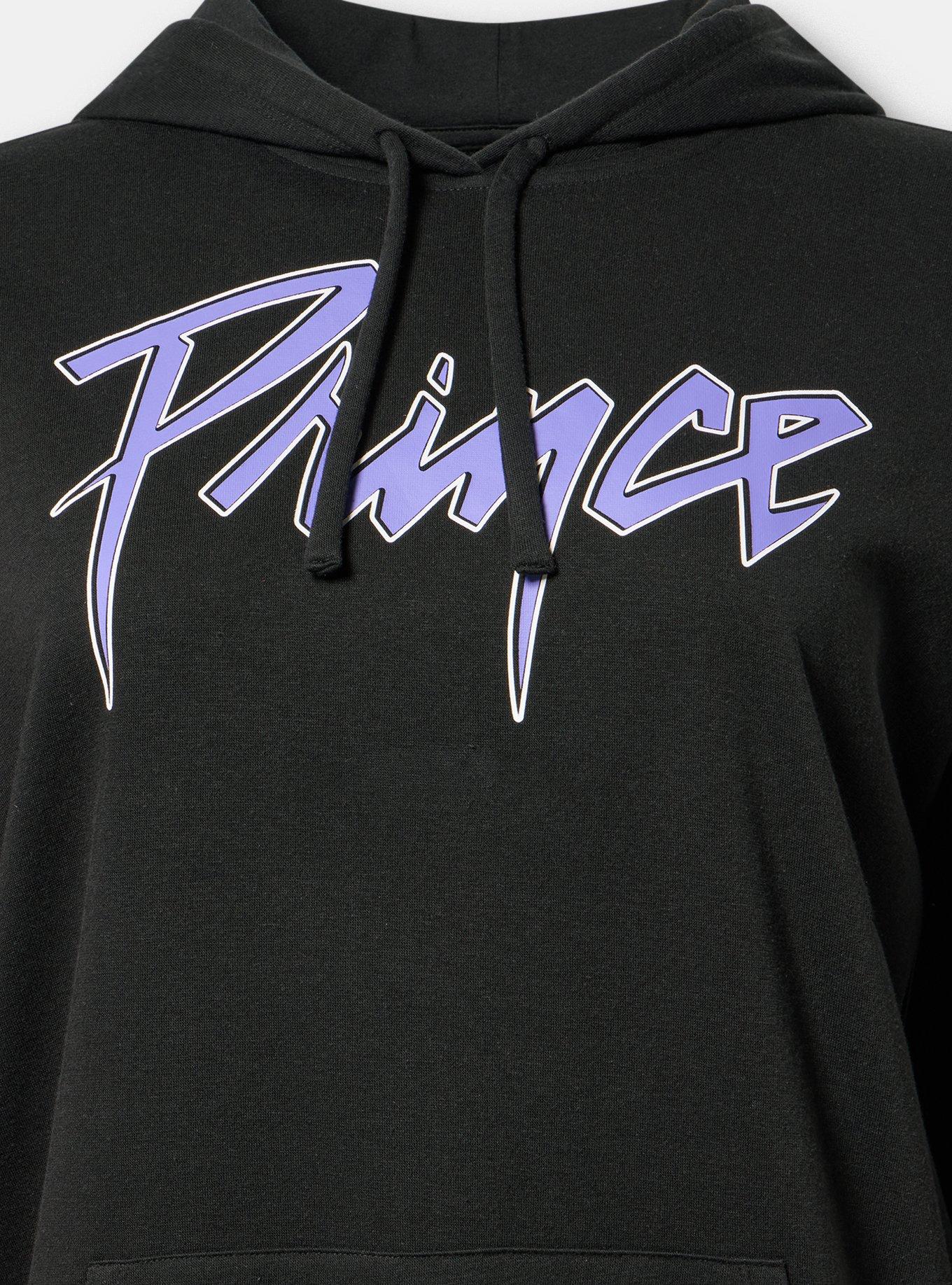 Prince Fleece Hoodie, DEEP BLACK, alternate