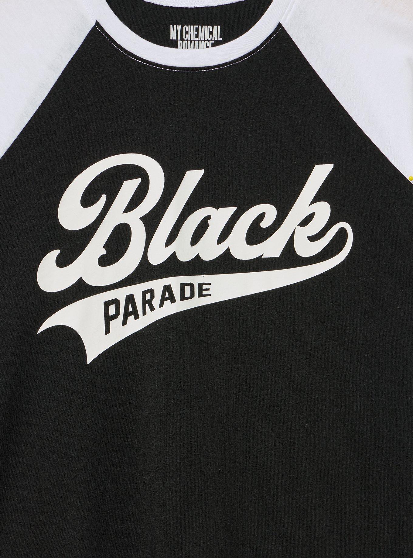 My Chemical Romance Cotton Raglan Tee, DEEP BLACK, alternate