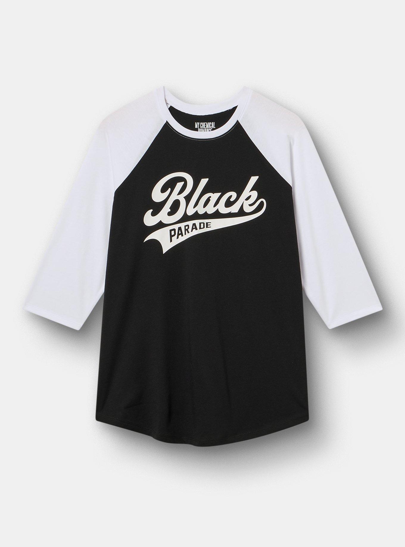 My Chemical Romance Cotton Raglan Tee, DEEP BLACK, hi-res