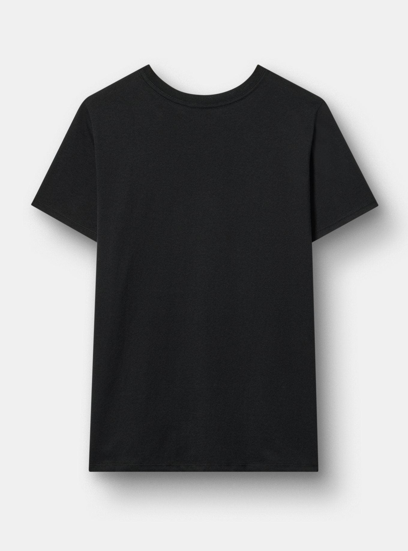 Elf Classic Cotton Crew Tee, DEEP BLACK, alternate