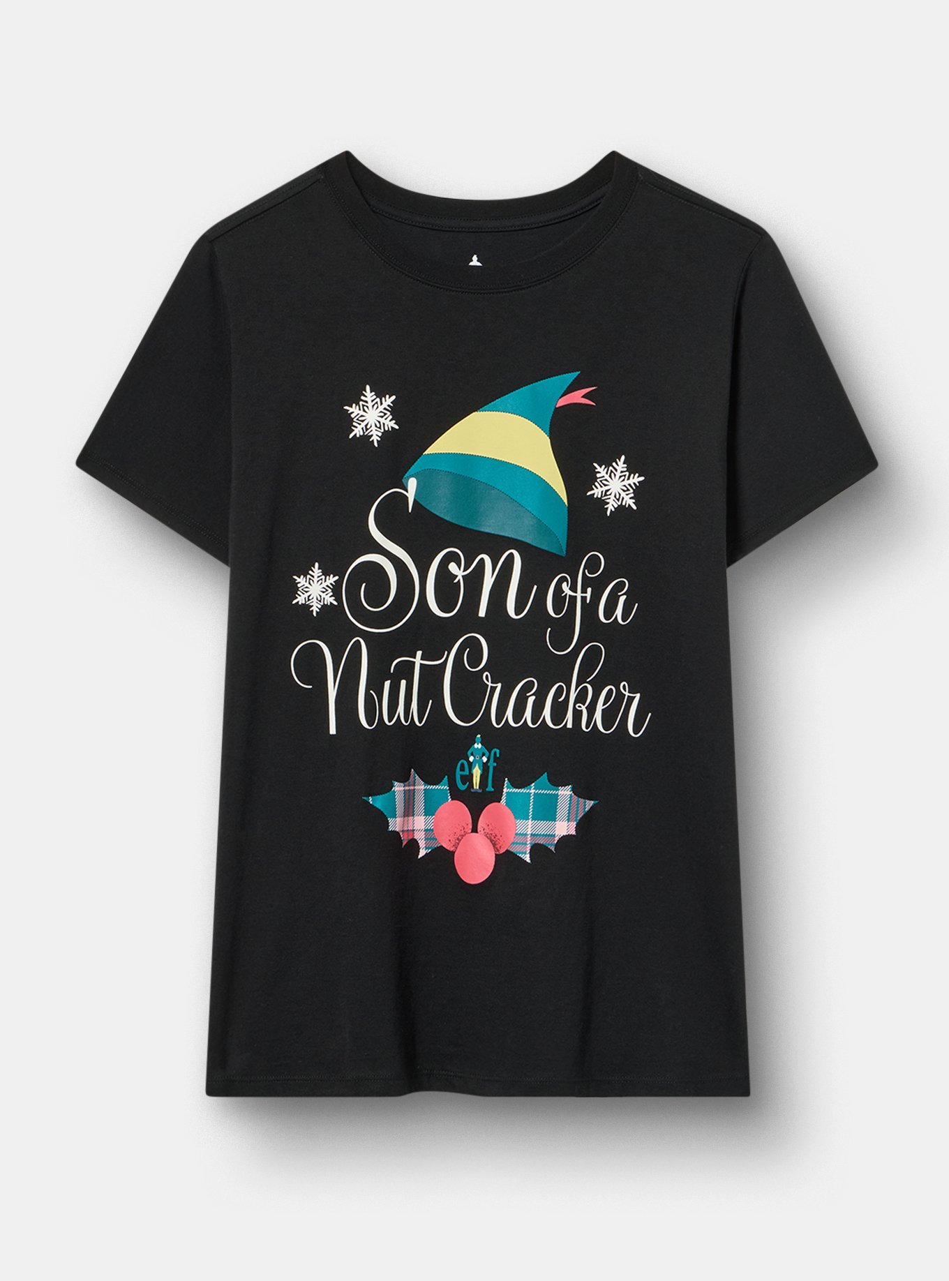Elf Classic Cotton Crew Tee, DEEP BLACK, hi-res